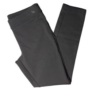 Eddie Bauer Heavyweight Gray Fitness Leggings Size 10